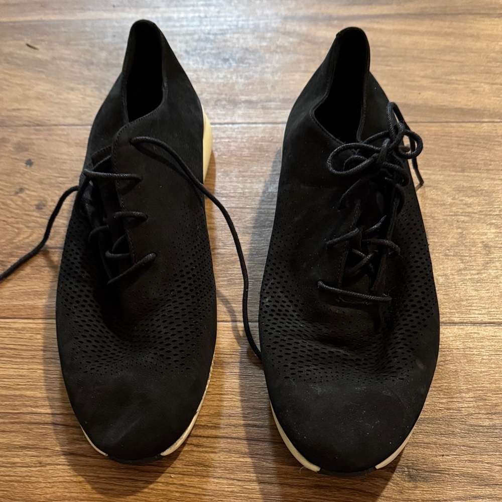 Cole Haan Black Sneakers with White Soles